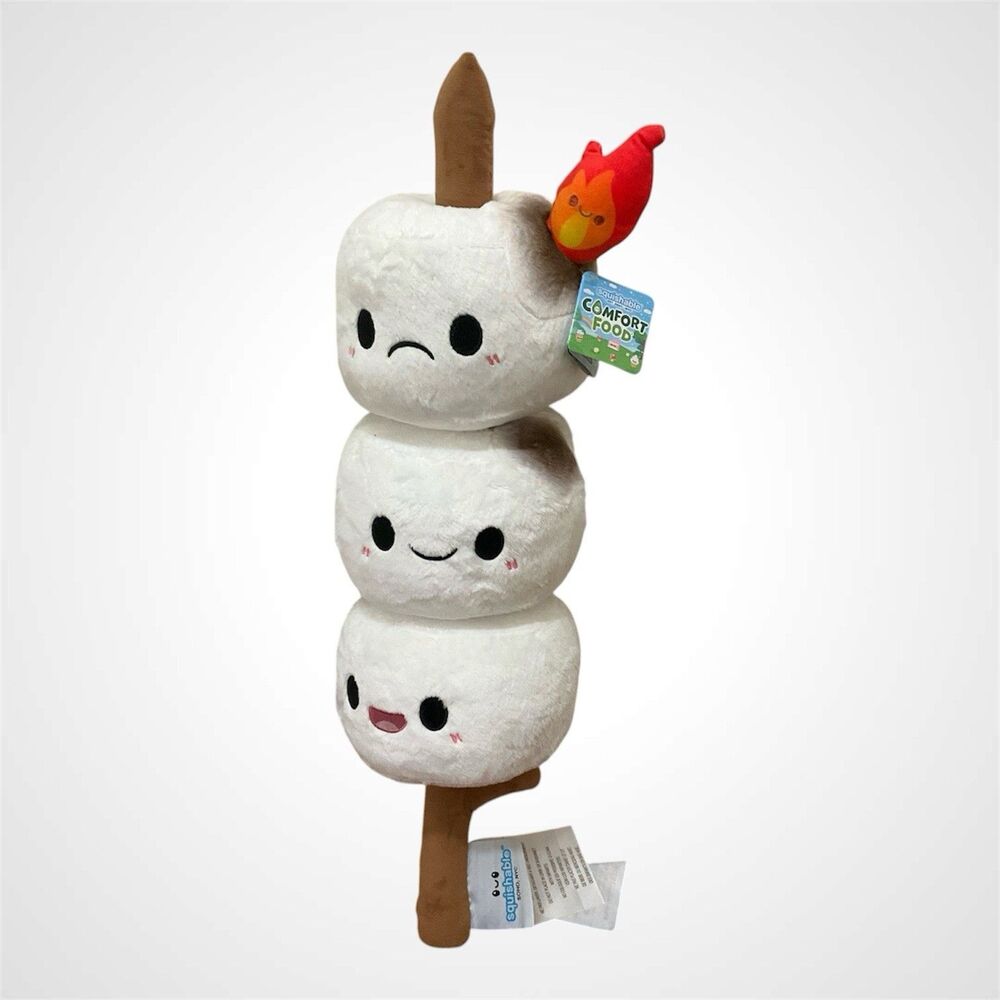 Big 24” Squishable Marshmallows Comfort Food Collection Soft Toy Plush